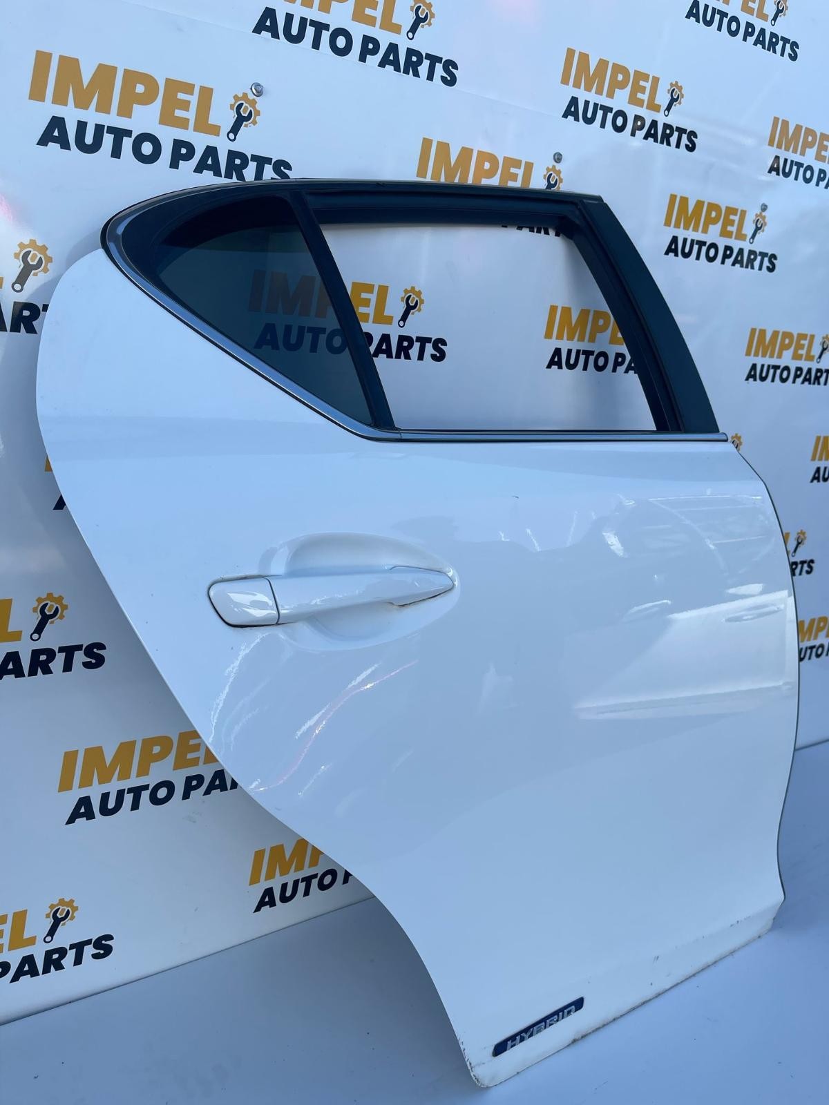 2017 Lexus Ct200h ZWA10 12/2010-2020 RIGHT REAR DOOR WHITE image 3