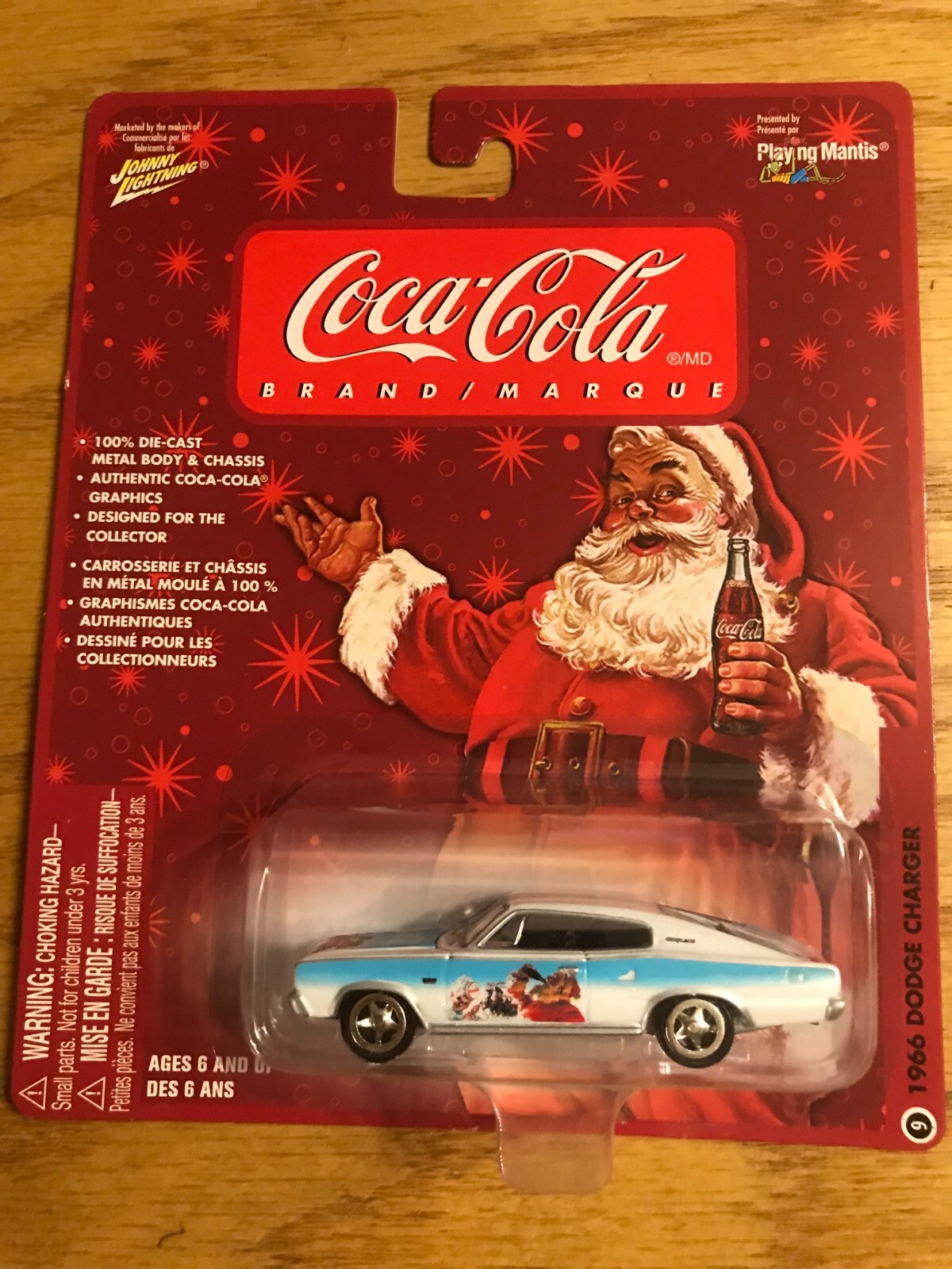 Johnny Lightning Coca Cola Santa Claus Series 1990 Ford