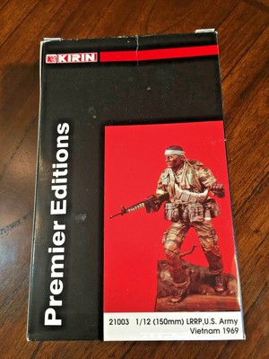 KIRIN Resin Scale Model 1/12 150mm Kit 21003 LRRPU.S. Army Vietnam 1969