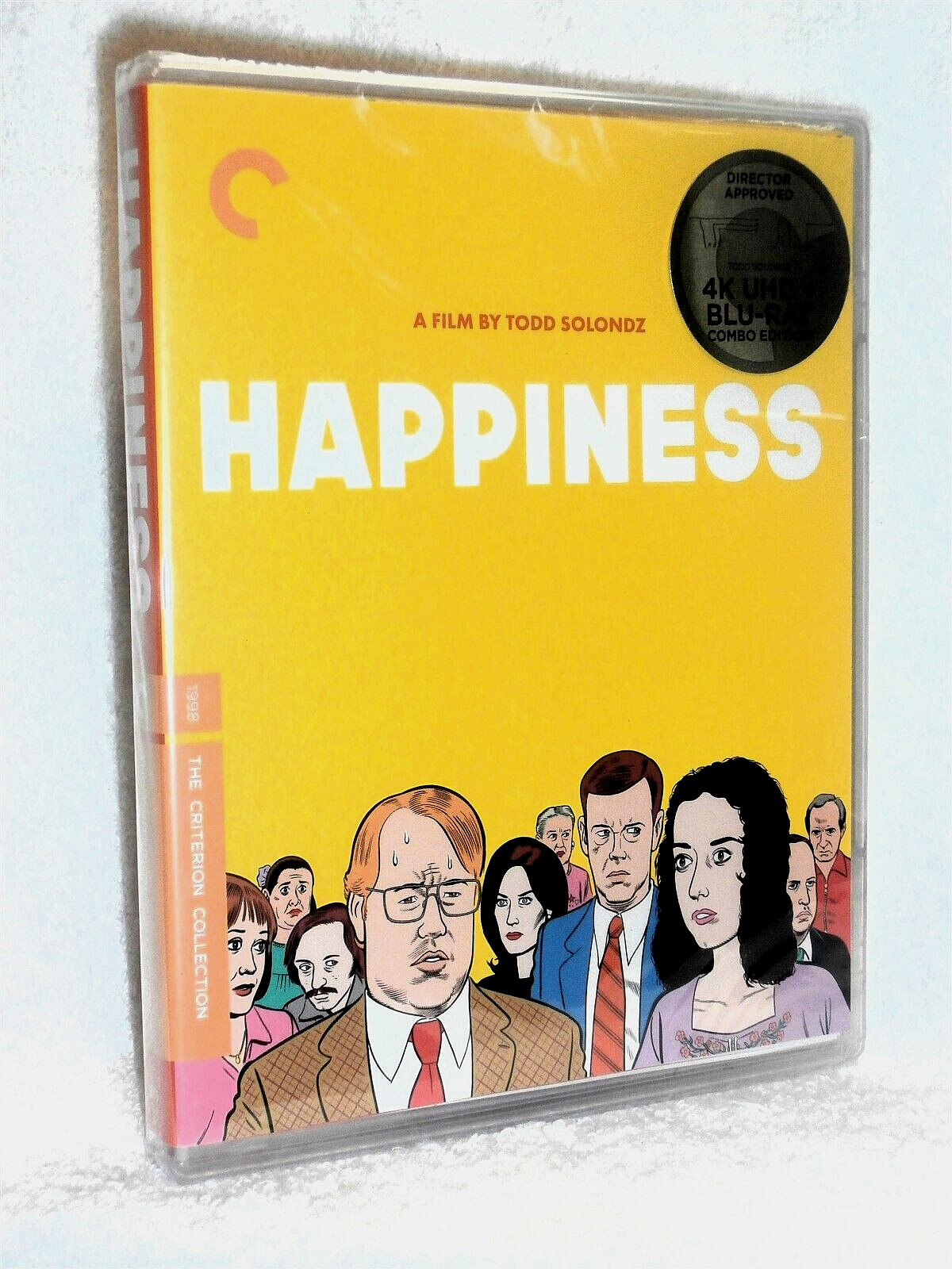 Happiness (4K/Blu-ray, 2024, CRITERION) NEW Todd Solondz Happiness (4K/Blu-ray, 2024, CRITERION) NEW Todd Solondz