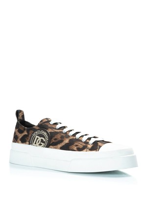 

DOLCE - GABBANA Женские коричневые кроссовки с логотипом Ck1886 Cap Toe Platform, Коричневый, CK1886AO743