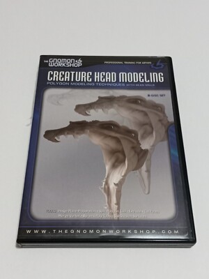Creature Head Modeling Polygon Modeling Techniques With Sean Mills DVD-ROM 2Disc