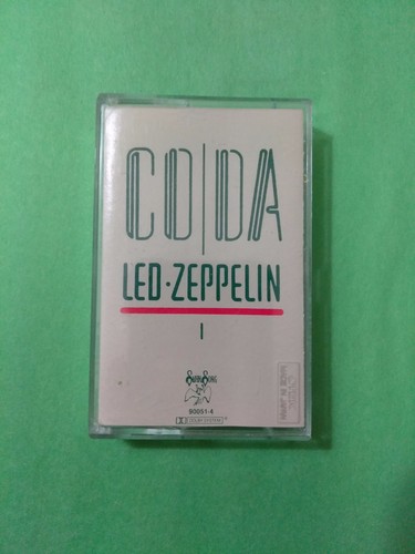 LED ZEPPELIN Coda 900514 Cassette Tape
