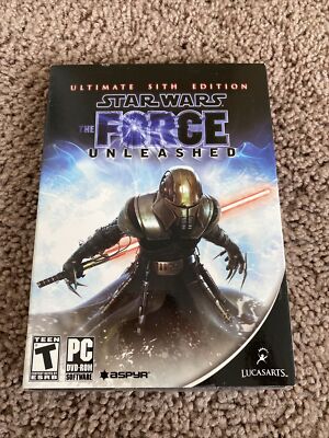 Star Wars The Force Unleashed: Ultimate Sith Edition - PC SEALED rare Collectors