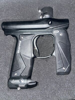 Empire Mini GS Paintball Gun Black Dust w 2 PC Barrel. USED ONCE