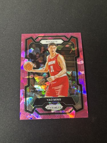 2023-24 Panini Prizm - Pink Ice Prizm #199 Yao Ming | eBay