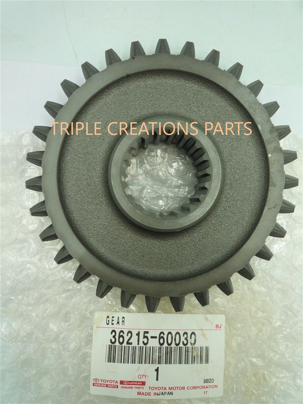 GENUINE Toyota 36215-60030 GEAR, POWER TAKE-OFF DRIVE GENUINE Toyota 36215-60030 GEAR, POWER TAKE-OFF DRIVE