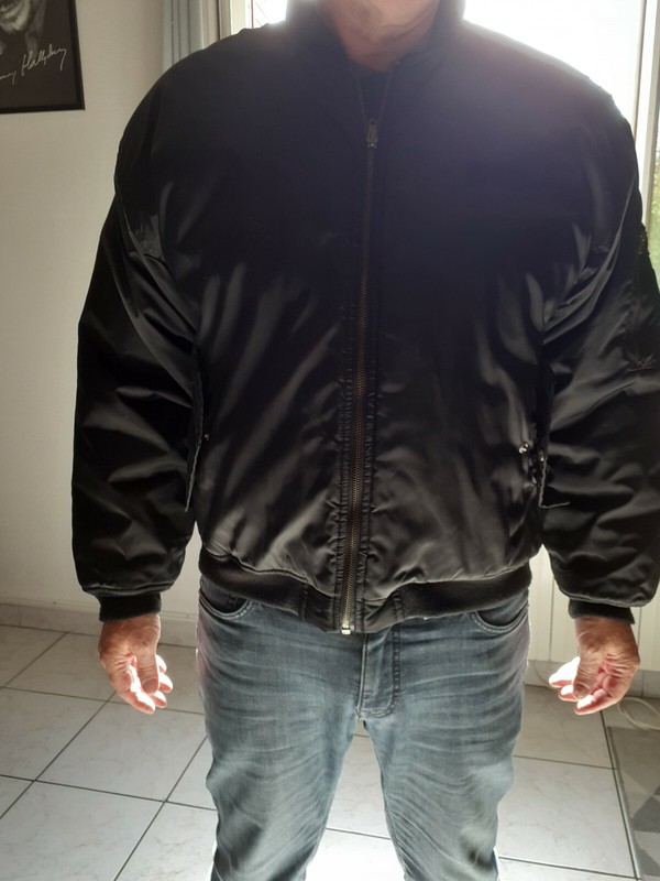 Blouson Bombers Nylon Homme