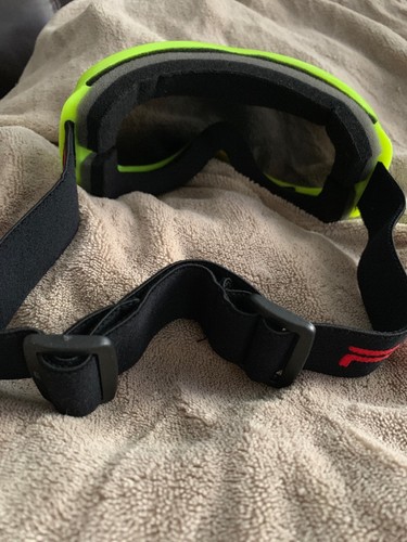 Feiyu Ski Goggles Green Wide View Brand New With Tags And Bag