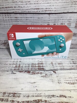 Nintendo Switch 32GB Lite Game Console Turquoise NEW Open Box Fast Shipping