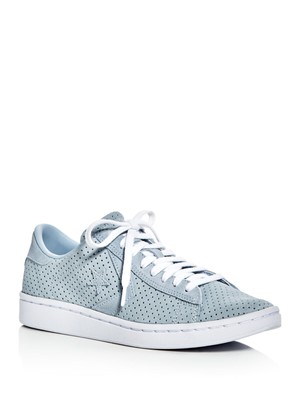 Женские кожаные спортивные кроссовки CONVERSE Blue Star Pl Lp Ox Platform 8