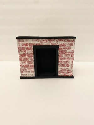 Miniature Dollhouse Fireplace