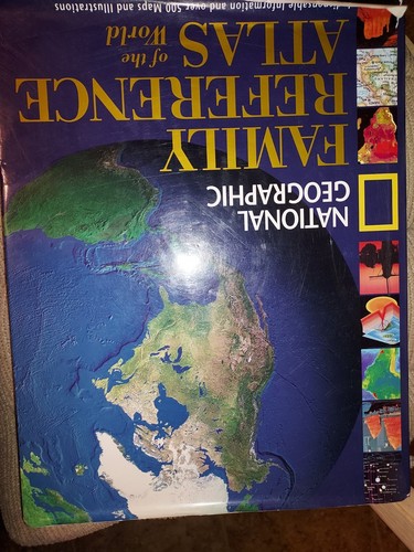 新品　Family Reference Atlas of the World National Geographic Family Reference Atlas of the World