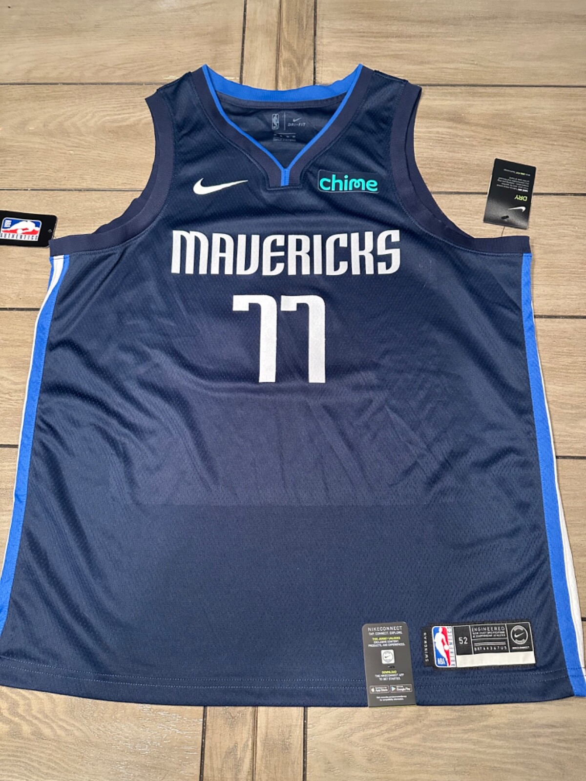 dallas mavericks luka doncic statement swingman jersey