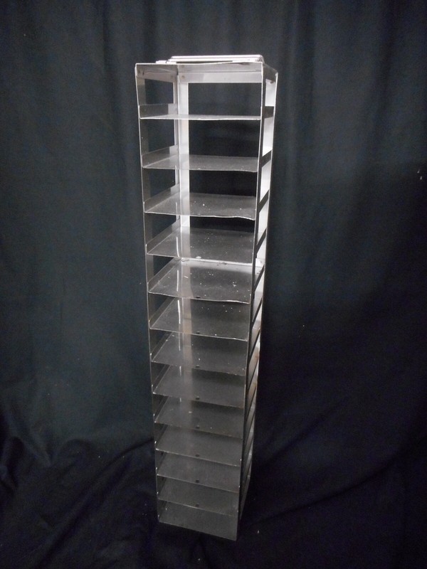 ARGOS Stainless Steel 13 Box Capacity Chest Freezer Vertical Rack for 2&rdquo; Boxes C