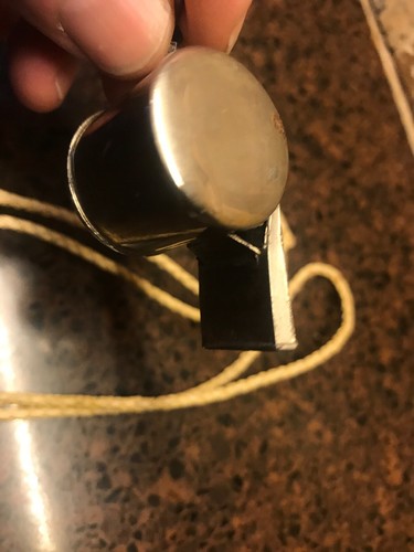 VINTAGE 1800s POLICE WHISTLE LIFEGUARD ANTIQUE