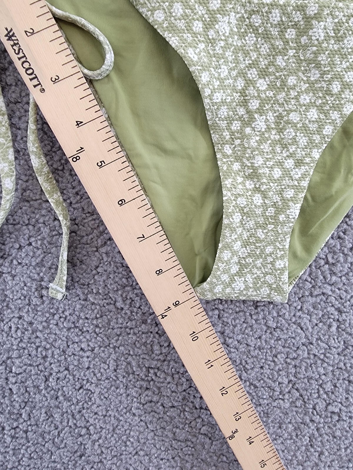Eberjey Sadie Bikini Bottoms Women's XS Garden Floral Side Tie Strap Closure - Picture 8 of 15