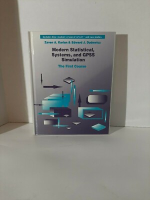 MODERN STATISTICAL SYSTEMS AND GPSS SIMULATION 1st ed Karian Dudewicz *No CD*