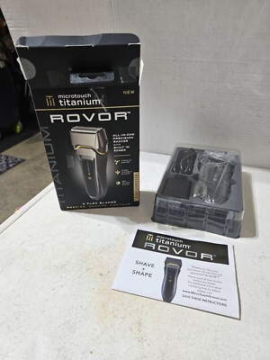SHAVER   ROVER Microtouch Tianium   All-In-One Precision with built in Edger !