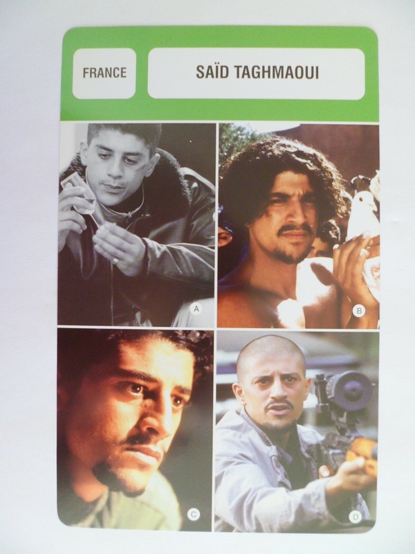 Carte Fiche Cinema  Said Taghmaoui