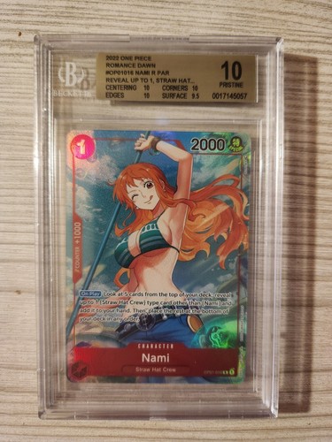 Nami R Alt Art Parallel Romance Dawn Op-01 One Piece Card Nami R Alt Art Parallel Romance Dawn Op-01 One Piece Card
