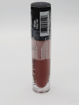wet n wild MegaLast Liquid Catsuit Matte Lipstick, 972A Toffee Talk 0.21 oz