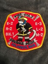 Firefighter Patch - Columbus, OH Courage Pride Fire ...