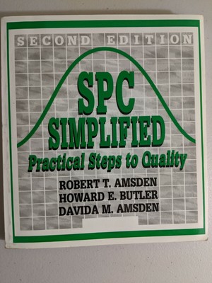 SPC Simplified Practical Steps to Quality Paperback Robert T. Amsden D. Butler 