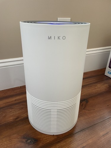 Miko IBUKI M Air Purifier w/ Air Quality Sensor Tech White Retail $200 MA-02CW