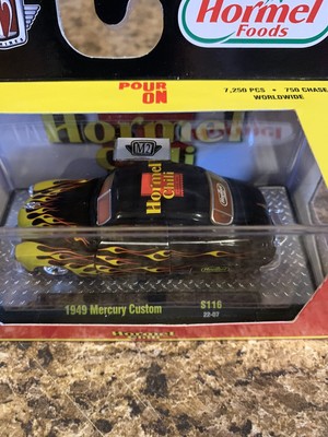 M2 Machines 'Hormel' S116 ''1949 Mercury Custom'' Black w/ Flames 22-07, 1/7,250