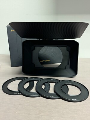 SmallRig Lightweight Matte Box w/ 4x5.65 Filter Frame, 2 Filter Trays (2660)