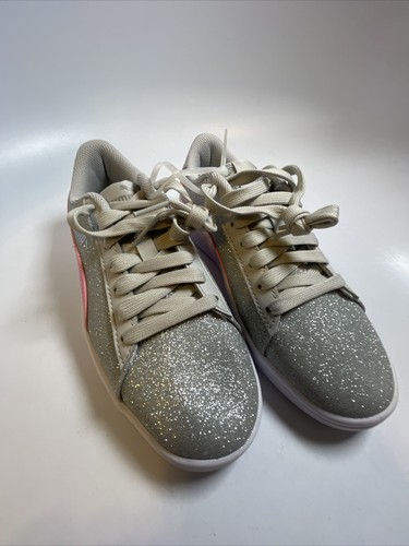 アクセサリー PUMA 28cm Puma 367377-28 Smash V2 Glitz Glam Jr Kids Girls Sneakers