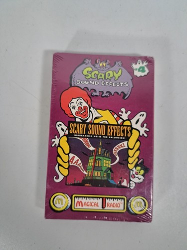 Vintage 1995 McDonald's Magical Radio Scary Sound Effects