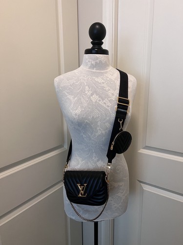 LOUIS VUITTON NEW WAVE MULTI-POCHETTE In Black M56461 | eBay LOUIS VUITTON NEW WAVE MULTI-POCHETTE In Black M56461 | eBay