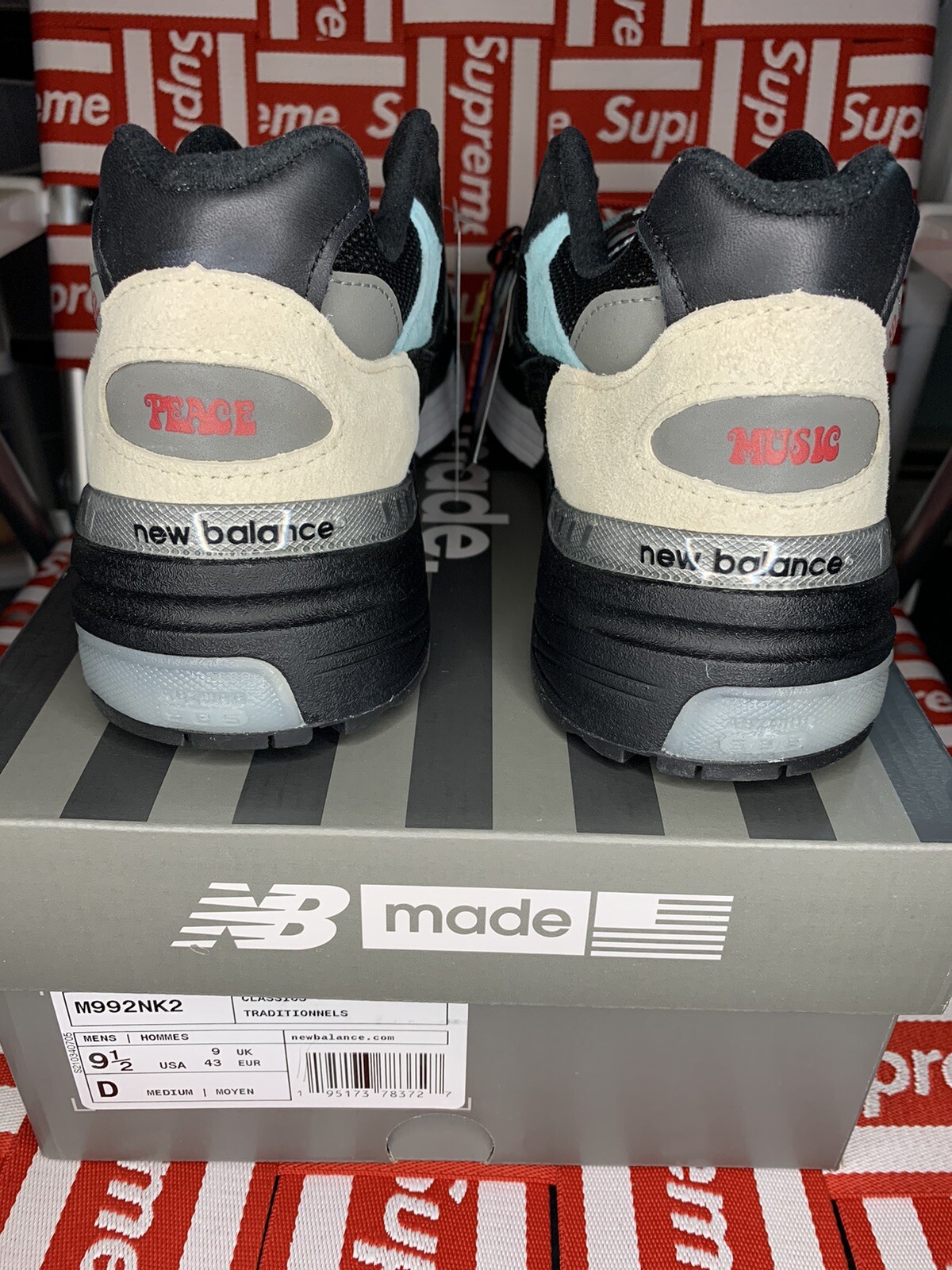 Nice Kicks x New Balance 992 Amoeba 