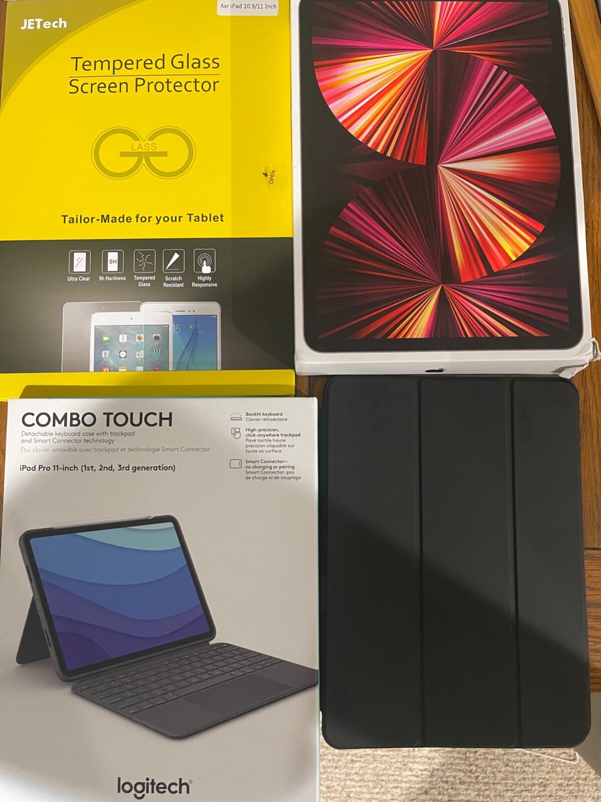 Apple - 【mush】Apple ipad pro MHQR3 J/A 128GB Apple iPad Pro 3rd Gen A2377 - 128GB, Wi-Fi, 11 in - Space