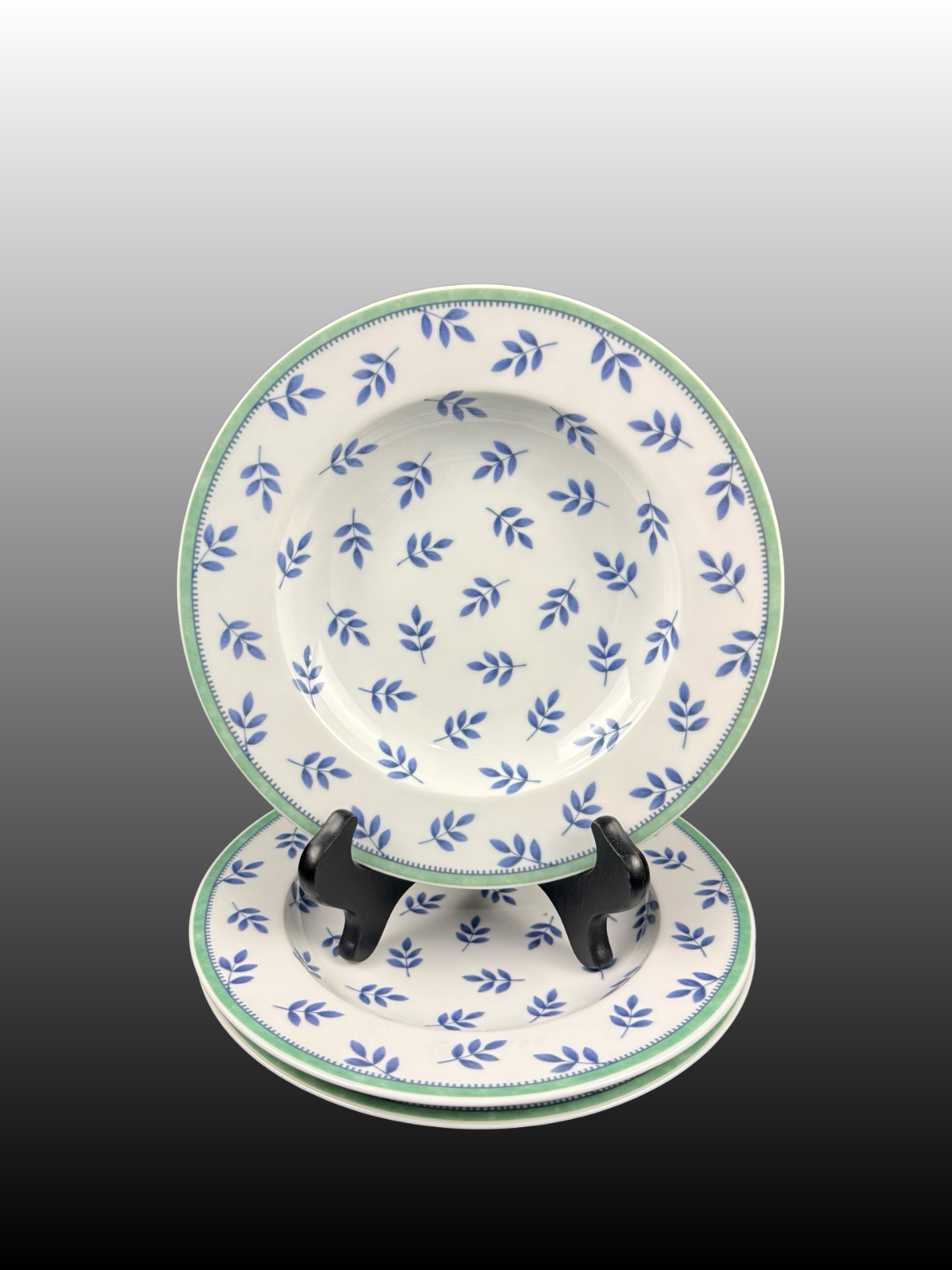 Vintage Villeroy & Boch Switch 3 Castell Rim Soup Bowls 9