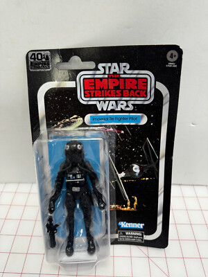Star Wars The Empire Strikes Back Imperial Tie Fighter Pilot 6 Inch 40th DMG PKG