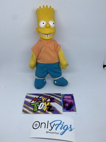 Vintage The Simpsons Bart Simpson Plush Figure Doll 7