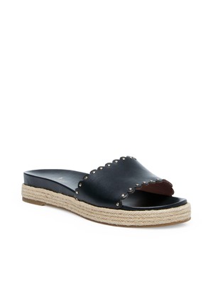 KATE SPADE NEW YORK Женская черная обувь на платформе 1/2 Zeena Wedge Slide Sals 6,5 м