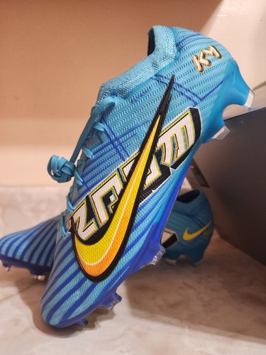 Pre-owned Nike Mens Sz 12.5  Mercurial Zoom Vapor 15 Elite Fg Kylian Mbappe Dr9996-400 In White