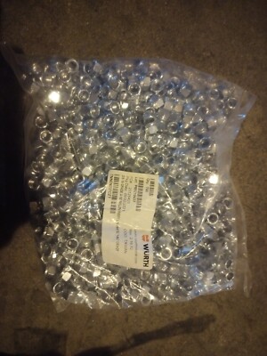 Wurth 3/8-16 Grade A Nylon Insert Nut-700ct