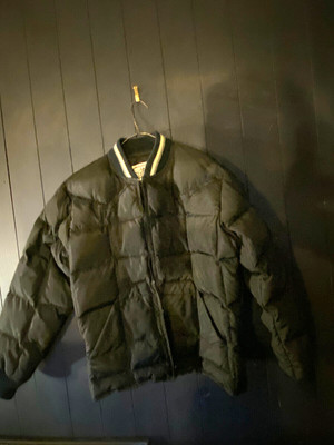 Vintage Ski/Rodeo Puffer Down Blend Jacket Medium