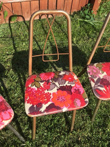 Vintage Childrens Chair Set Kids Chairs Childs 4 Seats