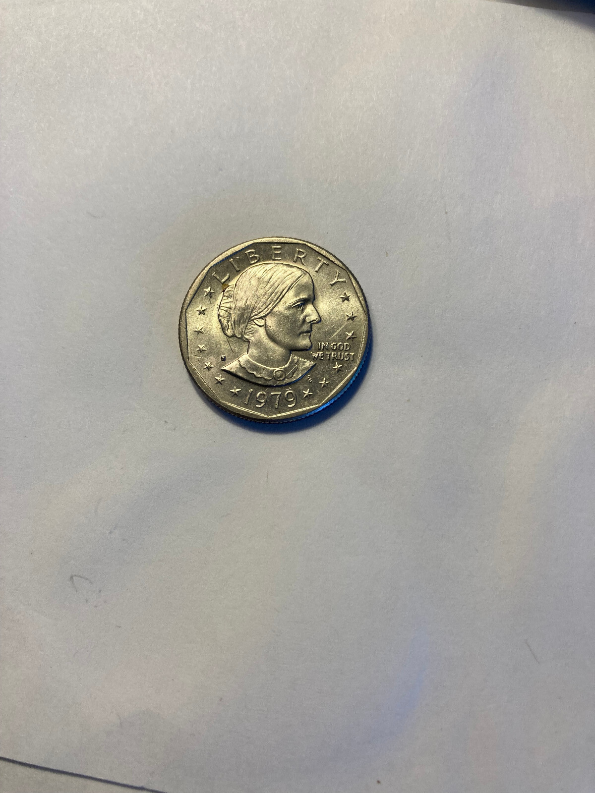1979-S, Susan B Anthony Dollar, -S- Blob Mint Mark #KM207