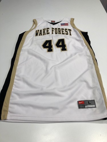 ウェア WAKE FOREST Univ. No.21 DUNCAN Game Worn Used Wake Forest Demon Deacons Nike Basketball