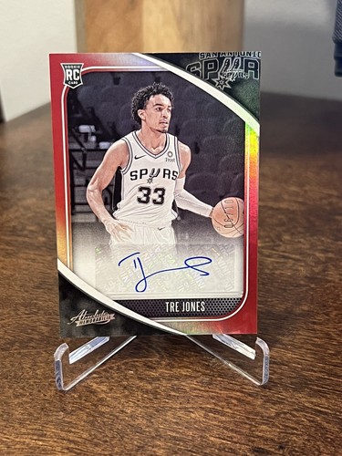 20-21 Panini Absolute Memorabilia Level 1 Tre Jones #RA-TJO