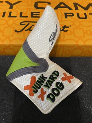 scotty cameron gallery junk yard dog custom shop lime standard cover    