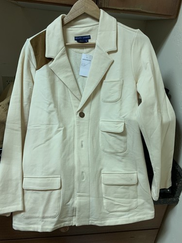 Ralph Lauren Blue Label Tan riding jacket sz L | eBay
