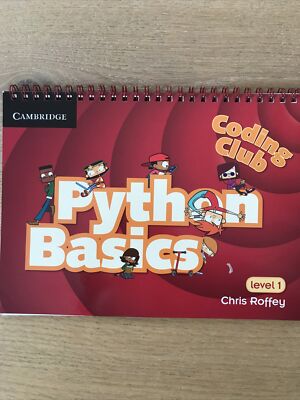 Coding Club Python Basics Level 1 by Chris Roffey (Paperback, 2012)